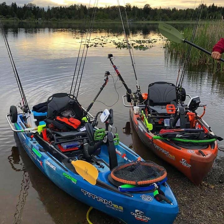 kayak fish finder installed photo
